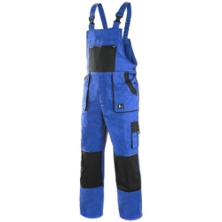 Canis Radne pantalone na tregere luxy robin plavo-crne vel.62 ( 55151 )