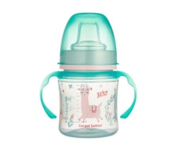 Canpol baby trening solja "exotic animals" - 120ml - green ( 35/207_gre )