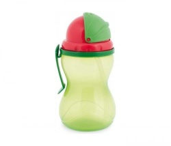 Canpol sportska flašica sa slamkom 56/113 370ml - green ( 56/113_gre )-1