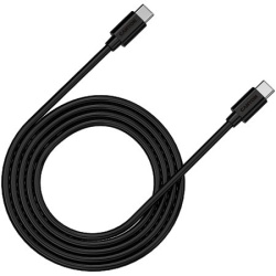 Canyon 100W, 20V 5A, typeC to Type C, 1.2M with Emark, Power wire :20AWG*4C,Signal wires :28AWG*4C,OD4.3mm +- 0.2mm, PVC ,black ( CNS-USBC9
