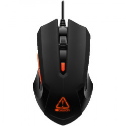 Canyon star raider GM-1 optical gaming mouse with 6 programmable buttons, Pixart optical sensor, 4 levels of DPI and up to 3200, 3 million - Img 2