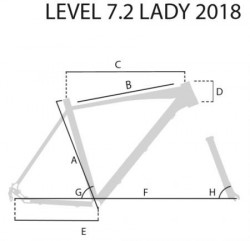 Capriolo bicikl level 7.2 27.5"/24al crno-pink 19" ( 918551-19 ) - Img 2