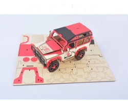 Čarolijashop 3d drvena slagalica S.U.V. Grom ( 104)-2