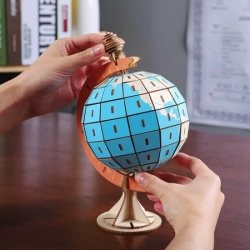 Čarolijashop 3d drvene puzzle - GLOBUS ( 754)