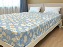 Čaršav Ranforce 220x240cm bez lastiša dezen Oblak ( VLK000535-oblak )