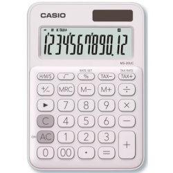 Casio stoni kalkulator ms20 we beli ( casms20we )
