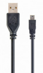 CCP-USB2-AM5P-1 Gembird 2.0 A-plug MINI 5PM 6ft, 30cm - Img 1