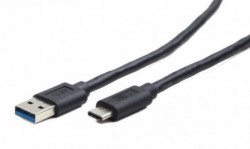 CCP-USB3-AMCM-6 Gembird USB 3.0 AM to Type-C cable (AM/CM), 1.8 m, Black - Img 1