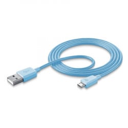 Cellular line style color, kabl, mikro usb, 100cm, plava ( 496128 ) - Img 1