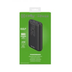 Celly powerbank od 20000mAh u crnoj boji ( PBPD20000EVOBK ) - Img 3