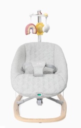 Chicco ležaljka zen wave, wooden grey ( A091838 )