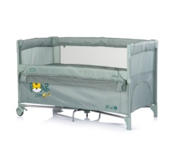 Chipolino Prenosivi krevetac 2 nivoa Relax Tiger matcha ( KOSIRE269MA )