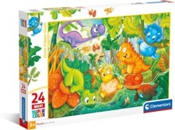 Clementoni puzzle 24 maxi noli dinos happy oasis ( CL28524 )