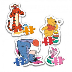 Clementoni puzzle my first puzzles winnie the pooh 2 ( CL20820 ) - Img 2