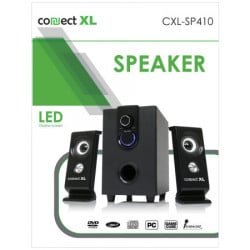 Connect XL zvučnik, set, 2.1, AC 220V, crna boja - CXL-SP410 - Img 1