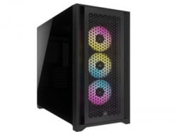 Corsair kućište iCUE 5000D AIRFLOW Mid-Tower/Gaming/ATX/kaljeno staklo/bez napajanja/RGB/crna ( CC-9011242-WW )