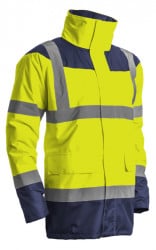 Coverguard signalizirajuća zaštitna hi-viz jakna keta žuto-plava veličina l ( 7ketyl )