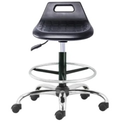 Crna laboratorijska (industrijska) stolica bez naslona M620u/co ( 2374 )