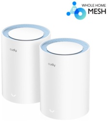 Cudy M1200 2-pack AC1200 Dual Band 2.4+5Ghz Wi-Fi Mesh System, 4x Antena , MIMO, TR069, OpenWRT