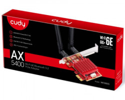 Cudy WE3000S AX5400 Tri-Band Wi-Fi 6 PCI Express Adapter mrežna karta - Img 2