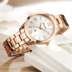 Curren 9007 rose gold sat-2