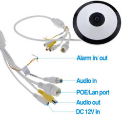 Dahua Kamera IPC-EW5541-AS, Panorama, IP, IC LED-10M, 5MP, sa mikrofonom, SD CARD, Heat Map funkcija - Img 2