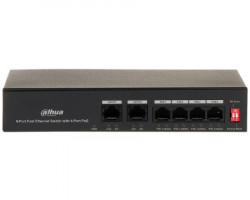 Dahua PFS3006-4ET-36 6-Port fast ethernet Switch with 4-Port PoE - Img 1