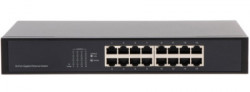 Dahua switch PFS3016-16GT 16-Port 10/100/1000M switch, 16x Gbit RJ45 port, rackmount (Alt. GS1016) - Img 4