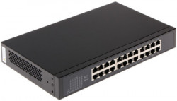 Dahua switch PFS3024-24GT 24-Port 10/100/1000M switch, 24x Gbit RJ45 port, rackmount (alt. gs1024d - Img 1