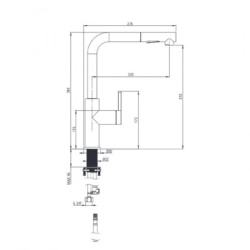 Deante momi slavina bkm d73m-2
