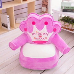 Dečija plišana foteljica Pink Princess - roze ( KLK2699-LPR )
