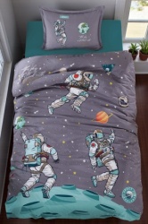 Dečija posteljina DREAM – 100% pamuk Dezen Space ( VLK000403-space )