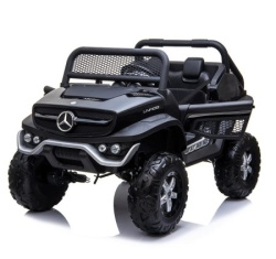 Dečiji auto na akumulator - Mercedes - unimog 4x4 Licencirani - Crni-1