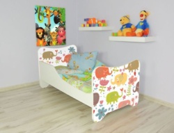 Dečiji krevet 160X80Cm happy kitty small elephant ( 74000 )