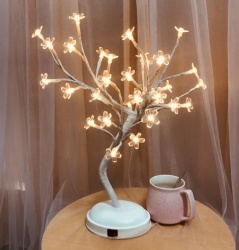 Dekordom led ukras sakura tree sydb-0421149 - 45cm - warm white ( 023485 )