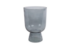 Dekordom Vaza ivanka 25cm 790502 - grey - dcs ( 040164 )