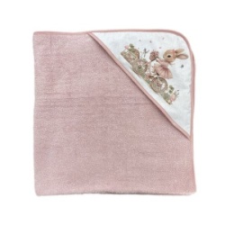 Deksi Peškir "Zeka" 100x100 roze ( 3901 )