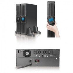 Delta UPS amplon RT 3K On-Line 3kVA/2.7kW (12V9Ah x 6pcs) LCD Rack/Tower ( 1399 ) - Img 2