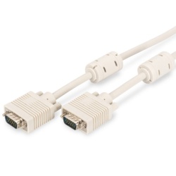 Digitus Kabl VGA na VGA HD 10M, sivi ( ak-310103-100-e )