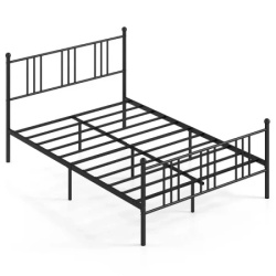 Domaro Metalni krevet 140x200cm sa uzglavljem ( 2135 )