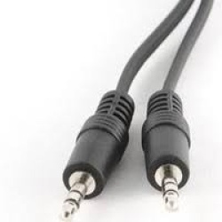 E-green audio 3.5mm stereo (m) - 3.5mm stereo (m) 5m crni Kabl ( 19480 )