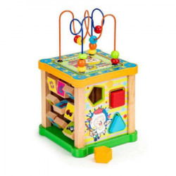 Eco toys drvena edukativna kocka mula sorter ( HM015473 ) - Img 3