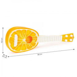 Eco toys Ukulele gitara za decu narandža ( MJ030 ORANGE ) - Img 2