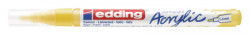 Edding akrilni marker E-5300 fine 1-2mm obli vrh žuta ( 12MA53G ) - Img 1