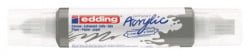 Edding akrilni marker E-5400 double-liner sa dva vrha antracit ( 12MA54X ) - Img 1