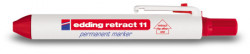 Edding permanent marker E-11 Retract 1,5-3mm crvena ( 08M11D ) - Img 2