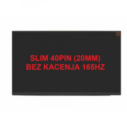 Ekran za laptop LED 16 slim 40 kraci bez kacenja 165hz (konektor 20mm) ( 110253 ) - Img 1