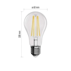 Emos zf5150 Led sijalica filament a60 7,8w 1060lm e27 ww  ( 3392 )-3