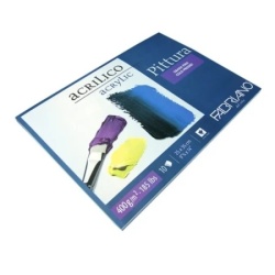 Fabriano pittura blok za akrilne boje 25x35 400g 10 lista ( 190044 )