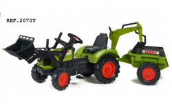 Falk Toys Traktor na pedale sa prikolicom i kašikom 2070Y - Img 2